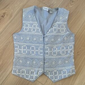 Vintage beaded vest